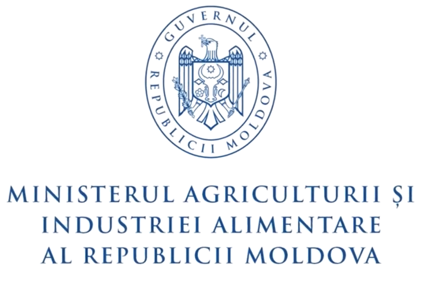Ministry of Agriculture and Food Industry of the Republic of Moldova logo